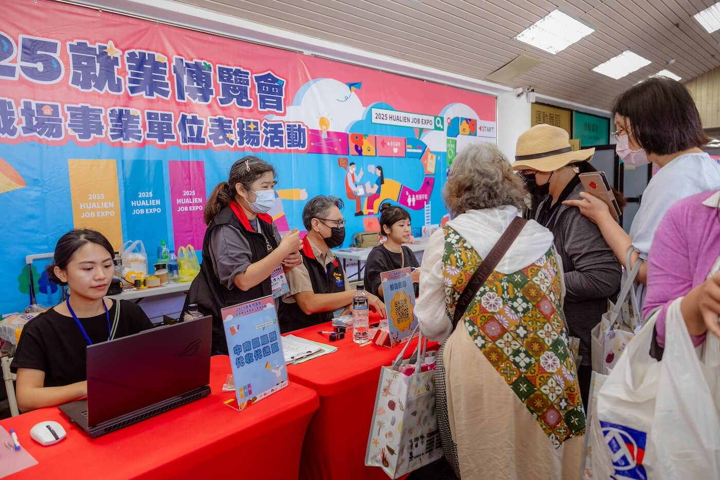 花縣就博活動現場